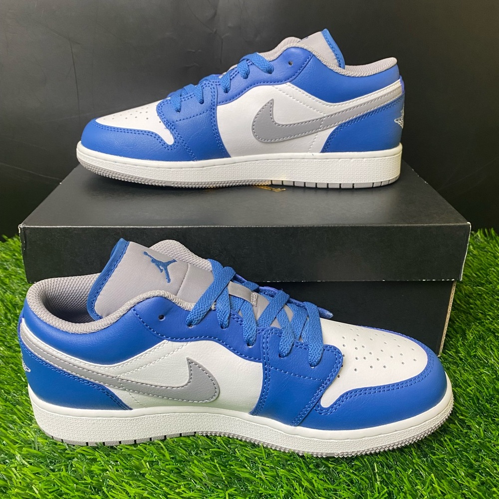 Jordan 1 Low True Blue GS